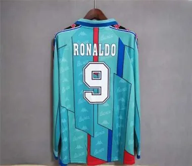 96-97 Barcelona away long sleeve