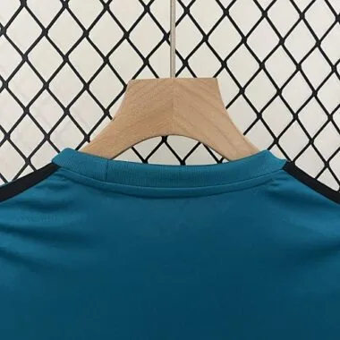 Equipamento infantil retro de terceiro jogo do Real Madrid 17-18, tamanhos: 16-28, camisola de futebol
