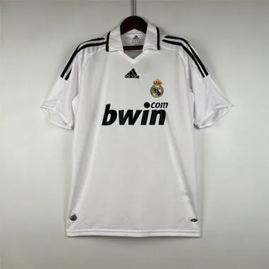 08-09 Real Madrid Home Retro Jersey Yupoo