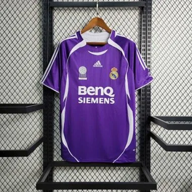 06-07 Retro Real Madrid Purple S-XXL
