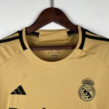 23-24 Real Madrid Yellow Training Jersey S-XXL