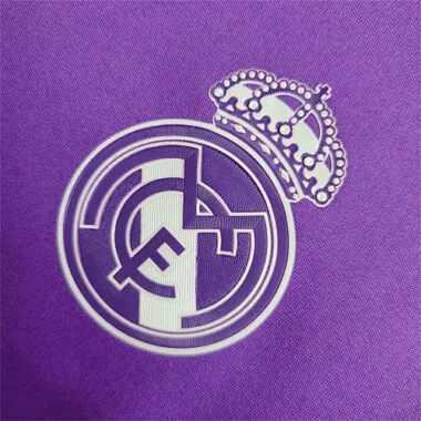 16-17 Real Madrid away purple long sleeve