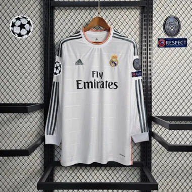13-14 Real Madrid home long sleeves