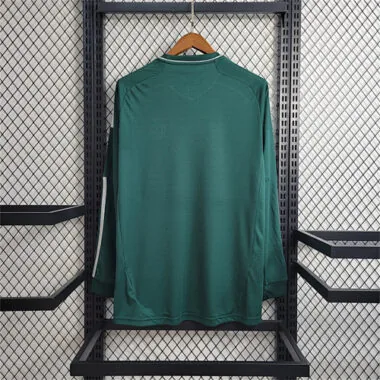 12-13 Real Madrid green third away long sleeve