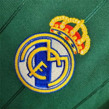 12-13 Real Madrid green third away long sleeve