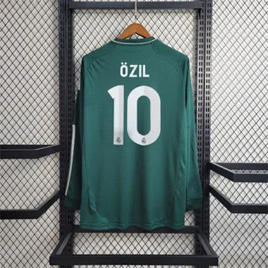 12-13 Real Madrid green third away long sleeve