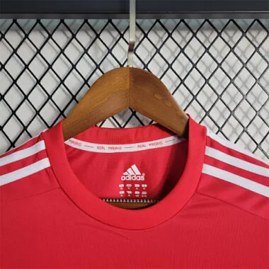 11-12 Real Madrid red away long sleeve