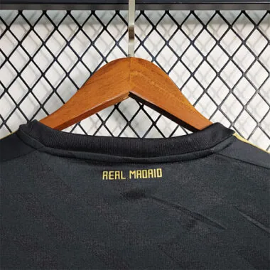 11-12 Real Madrid away black long sleeve
