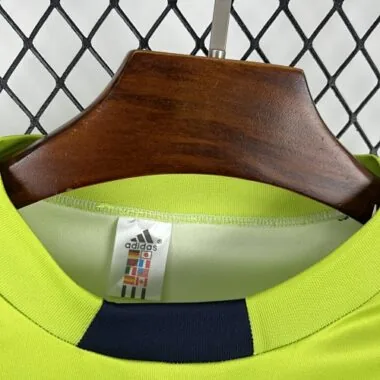 99-00 Real Madrid Goalkeeper Long Sleeve Kit Retro Soccer T-Shirt