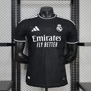 26-27 Real Madrid black Special Edition Kit Player Version Soccer T-Shirt AAAAJersey Supply Yupoo