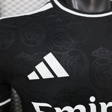 26-27 Real Madrid black Special Edition Kit Player Version Soccer T-Shirt