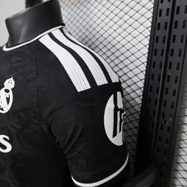 26-27 Real Madrid black Special Edition Kit Player Version Soccer T-Shirt