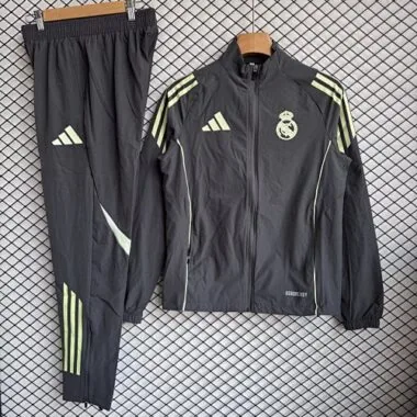 26-27 Real Madrid Gray Windbreaker Jackets Kit Soccer T-Shirt AAAAJersey Yupoo