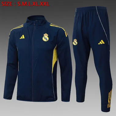 26-27 Real Madrid Windbreaker Jackets Kit Soccer T-Shirt AAAAJersey Supply Yupoo