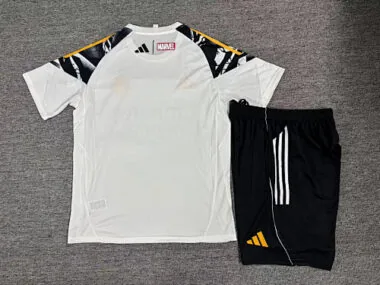 26-27 Real Madrid White Training Kids Kit Soccer T-Shirt