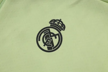 26-27 Real Madrid Green Hoodies Jackets Kit Soccer T-Shirt