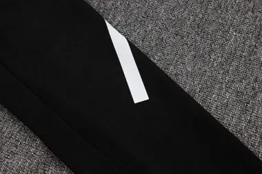 26-27 Real Madrid Black Hoodies Jackets Kit Soccer T-Shirt
