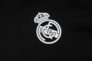 26-27 Real Madrid Black Hoodies Jackets Kit Soccer T-Shirt