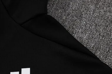 26-27 Real Madrid Black Hoodies Jackets Kit Soccer T-Shirt