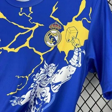 26-27 Real Madrid Blue Special Edition Kit Soccer T-Shirt