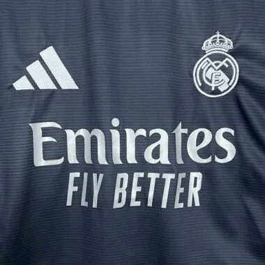 25-26 Real Madrid Away Long Sleeves Kit Soccer