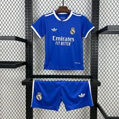 25-26 Real Madrid Third Kid Kits Youth Apparels AAAAJersey Wholesale Yupoo