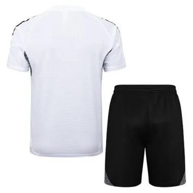 25-26 Real Madrid White Training Kits Football Tracksuits