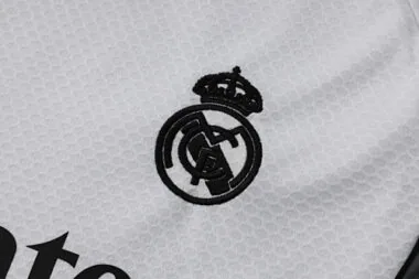 25-26 Real Madrid White Training Kits Football Tracksuits