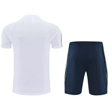 25-26 Real Madrid White Training Kits Football Tracksuits