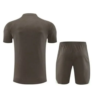 25-26 Real Madrid Training Kits Brown Football Tracksuits