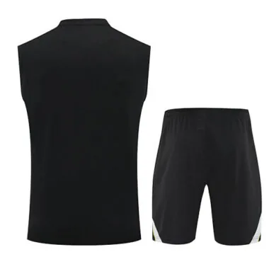 25-26 Real Madrid Training Kits Black Football Vest Suits