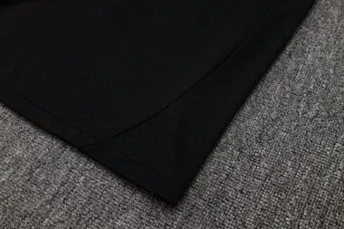 25-26 Real Madrid Polo Black Training Kits Football Tracksuits