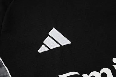 25-26 Real Madrid Black Training Kits Football Tracksuits