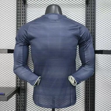 25-26 Real Madrid Away Long Sleeve Kit Player Version Shirt Joy