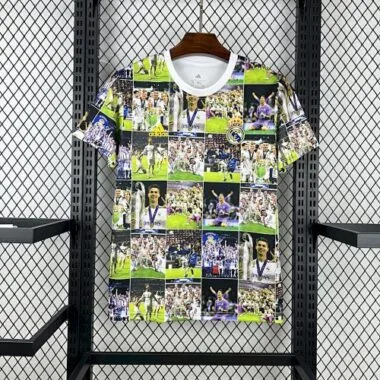 25-26 Real Madrid 15 UCL Champions Special Edition T-Shirt Football Apparels Soccer AAAAJersey Yupoo