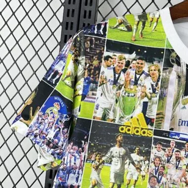 25-26 Real Madrid 15 UCL Champions Special Edition T-Shirt Football Apparels Soccer
