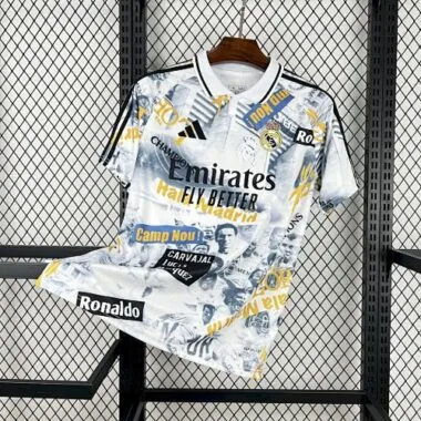 25-26 Real Madrid Champions and Legends Special Kit Football Apparels Soccer