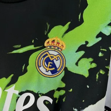 25-26 Real Madrid Green Special Edition T-Shirt Football Apparels Soccer