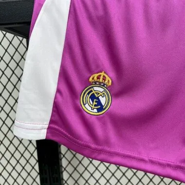 25-26 Real Madrid Purple Goalkeeper Kid Kits Youth Apparels