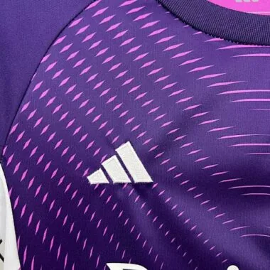25-26 Real Madrid Purple Goalkeeper Kid Kits Youth Apparels