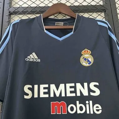 03-04 Real Madrid Away Kit Retro Soccer