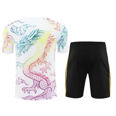24-25 Real Madrid Rainbow Dragon White Training Kit Soccer AAAAJersey Yupoo