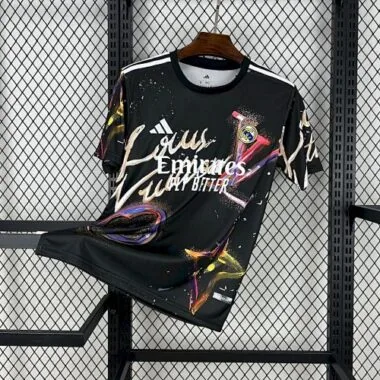 25-26 Real Madrid Black Kit Special Edition Soccer AAAAJersey Yupoo