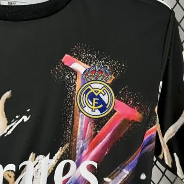 25-26 Real Madrid Black Kit Special Edition Soccer