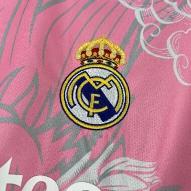25-26 Real Madrid Pink Dragon Pattern Kit Special Edition Soccer