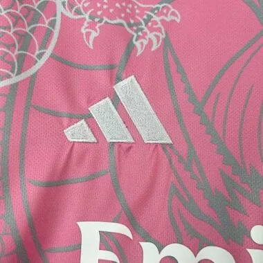 25-26 Real Madrid Pink Dragon Pattern Kit Special Edition Soccer