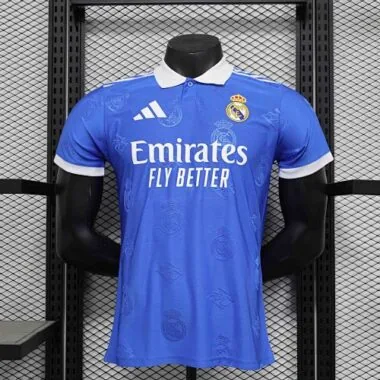 25-26 Real Madrid Blue Special Edition Player Version Soccer AAAAJersey Yupoo