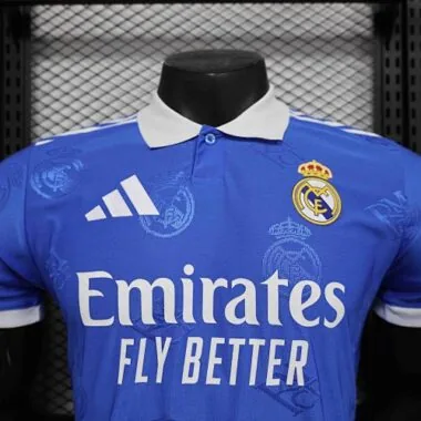 25-26 Real Madrid Blue Special Edition Player Version Soccer