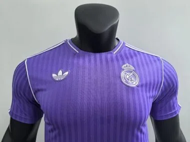 25-26 Real Madrid Purple Kit Special Edition Player Version Soccer AAAAJersey
