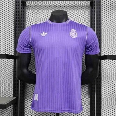 25-26 Real Madrid Purple Kit Special Edition Player Version Soccer AAAAJersey Yupoo